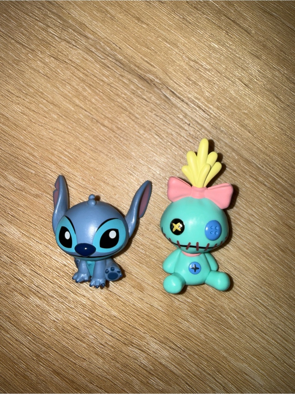 Stitch and Scrump mini figures